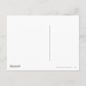 スクービードゥー感謝祭葉の シーズンポストカード (裏面)