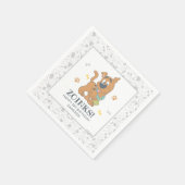 スクービードゥー最初の誕生日 スタンダードカクテルナプキン (角)