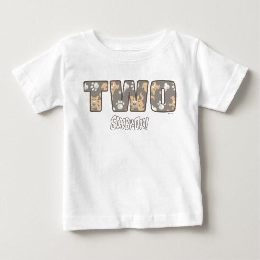 スクービードゥー第2誕生日 ベビーTシャツ (正面)