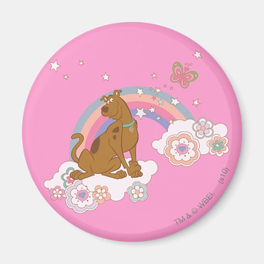 スクービードゥー蝶 マグネット (正面)