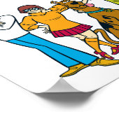 スクービードゥー誕生日カードとギフトサイン ポスター (角)