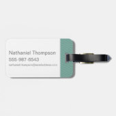 スクービードゥー運転謎のマシン ラゲッジタグ (裏面横)