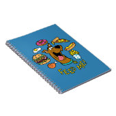 スクービードゥー食べ物を与えだ! ノートブック (右側)