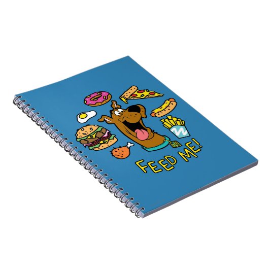 スクービードゥー食べ物を与えだ! ノートブック (右側)