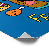 スクービードゥー食べ物を与えだ! ポスター (角)