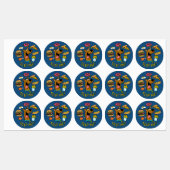 スクービードゥー食べ物を与えだ! ラベル (シート)