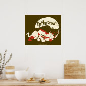 スクービードゥー鳴り声 ポスター (キッチン)