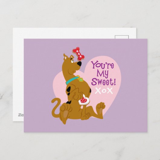 スクービードゥー-あなたはマイスウィート シーズンポストカード (正面/裏面)