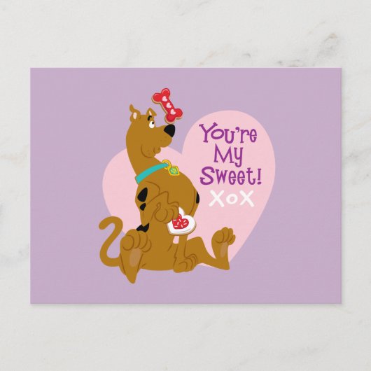 スクービードゥー-あなたはマイスウィート シーズンポストカード (正面)