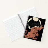 スクービードゥー「おお！」 吸血鬼の影 ノートブック (内部)