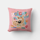 スクービードゥー |かわいいベビースクービードゥー クッション (正面)