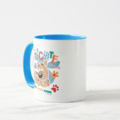 スクービードゥー |かわいいベビースクービードゥー マグカップ (正面左)