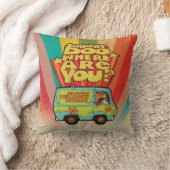 スクービードゥー |「どこにいるんだ?」 レトロマンガバン クッション (ブランケット)