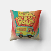 スクービードゥー |「どこにいるんだ?」 レトロマンガバン クッション (裏面)