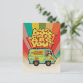 スクービードゥー |「どこにいるんだ?」 レトロマンガバン ポストカード (スタンド正面)