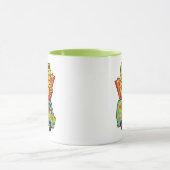 スクービードゥー |「どこにいるんだ?」 レトロマンガバン マグカップ (中央)