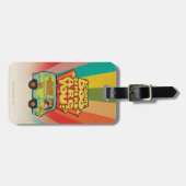 スクービードゥー |「どこにいるんだ？」 レトロマンガバン ラゲッジタグ (正面横)