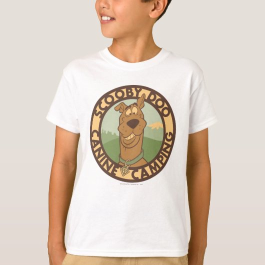 スクービードゥー「イヌキャンピング」 Tシャツ (正面)