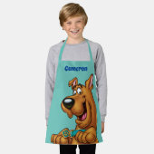 スクービードゥー エプロン (着用した状態)