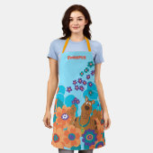 スクービードゥー エプロン (着用した状態)