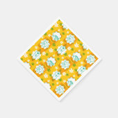 スクービードゥー |キャラクター花柄 スタンダードカクテルナプキン (角)