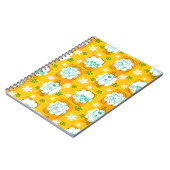 スクービードゥー |キャラクター花柄 ノートブック (左側)