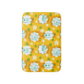 スクービードゥー |キャラクター花柄 バスマット (正面縦)