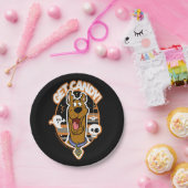 スクービードゥー |キャンディをゲット! ペーパープレート (パーティー)