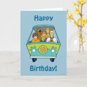 スクービードゥー&ザ集団ミステリーマシン カード (黄色い花)