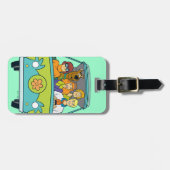 スクービードゥー&ザ集団ミステリーマシン ラゲッジタグ (正面横)