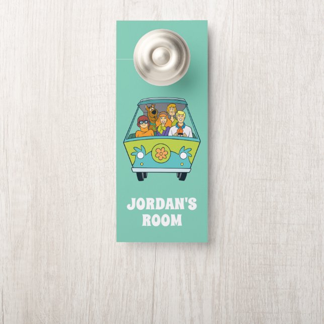 スクービードゥー&ザ集団ミステリーマシン |名前の追加 ドアノブサイン (ノブ)