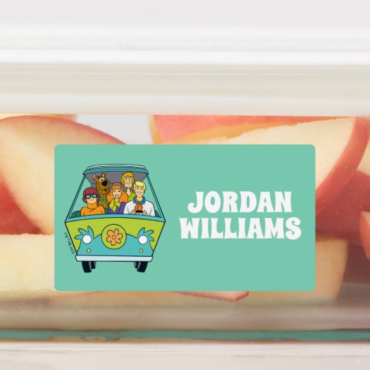 スクービードゥー&ザ集団ミステリーマシン |名前の追加 ラベル (貼付)