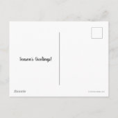 スクービードゥー&シャギー「エルフィーセルフィー」 シーズンポストカード (裏面)