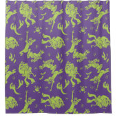 スクービードゥー |シャギー&スコビーランニングの恐怖 シャワーカーテン (正面)