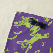 スクービードゥー |シャギー&スコビーランニングの恐怖 ビーチタオル (インサイチュ)