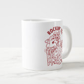 スクービードゥー&シャギー・ロックン木の周り ジャンボコーヒーマグカップ (正面右)