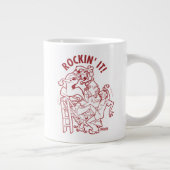 スクービードゥー&シャギー・ロックン木の周り ジャンボコーヒーマグカップ (右)