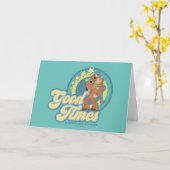 スクービードゥー&シャギーGood Times at Crystal Cove HS カード (黄色い花)