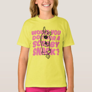 スクービードゥー スクービースナックの食べ物にしてくれない? Tシャツ