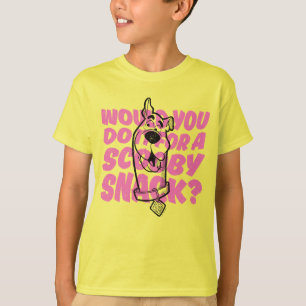 スクービードゥー  スクービースナックの食べ物にしてくれない？ Tシャツ
