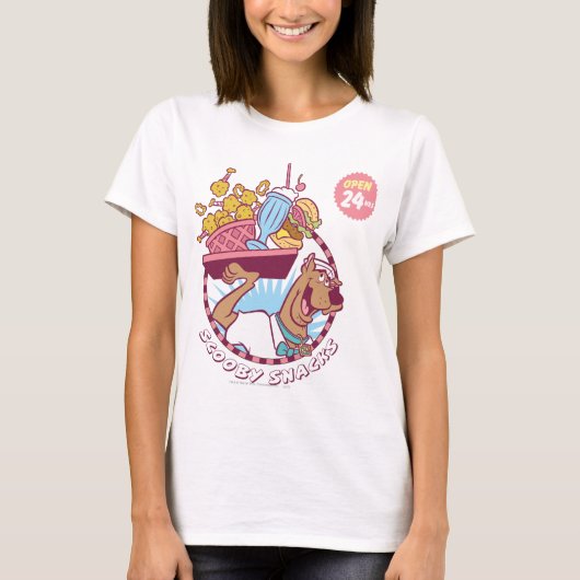 スクービードゥー「スクービースナックス」 Tシャツ (正面)