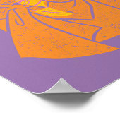 スクービードゥー |ダフネフラワーポートレート ポスター (角)