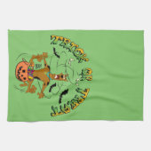 スクービードゥー |トリートのトリック キッチンタオル (横)