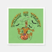 スクービードゥー |トリートのトリック スタンダードカクテルナプキン (正面)