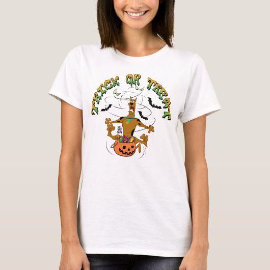 スクービードゥー |トリートのトリック Tシャツ (正面)