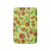 スクービードゥー |ハッピーハローウィンパターン バスマット (正面縦)