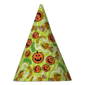 スクービードゥー |ハッピーハローウィンパターン パーティーハット (右)