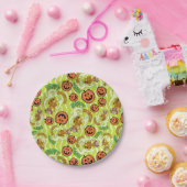 スクービードゥー |ハッピーハローウィンパターン ペーパープレート (パーティー)