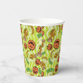 スクービードゥー |ハッピーハローウィンパターン 紙コップ (右)