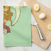 スクービードゥー |ハッピーハローウィン キッチンタオル (四つ折り)